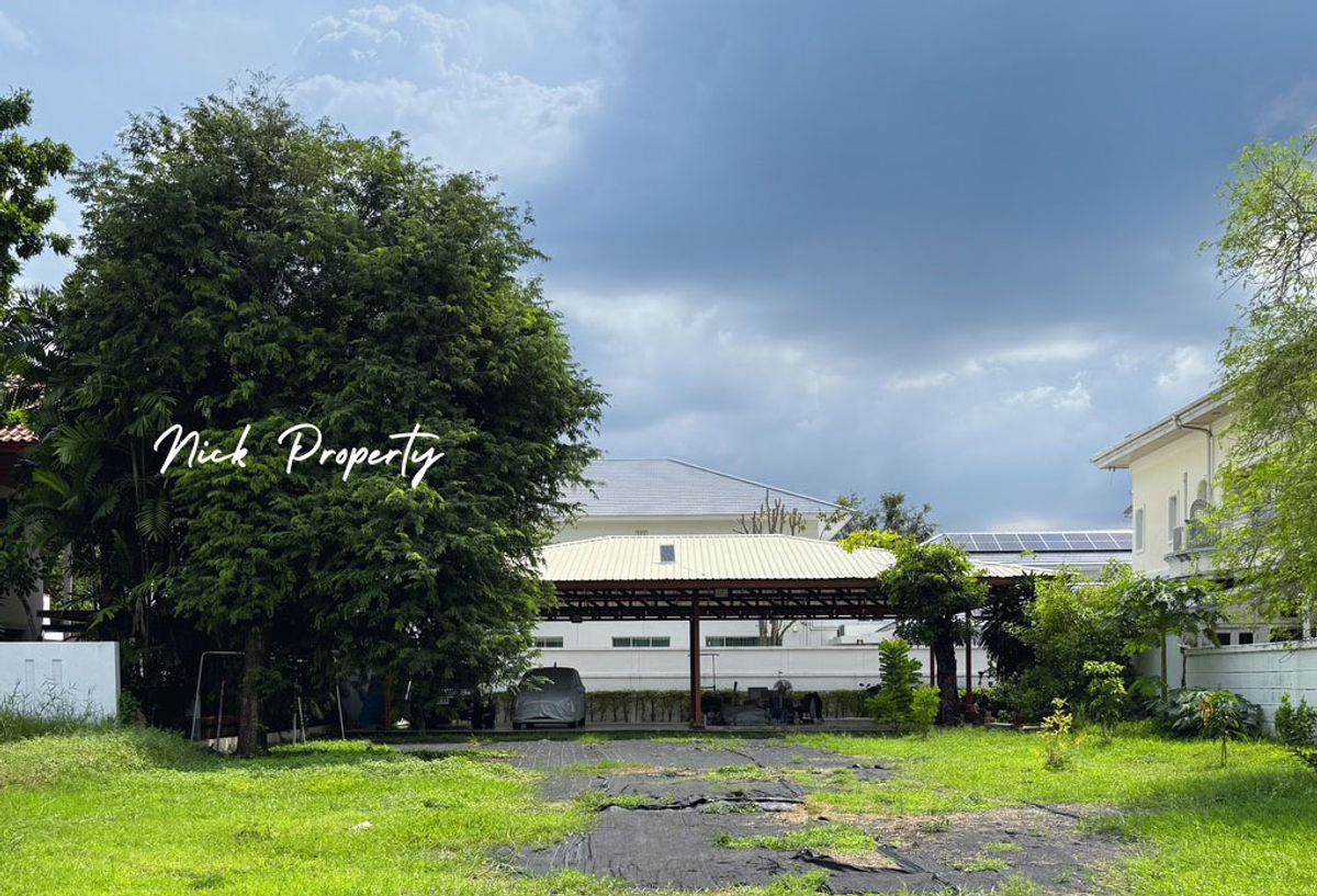 For SaleHouseVipawadee, Don Mueang, Lak Si : BEVERLY HILLS Chaengwattana, plot no. 3 - empty land for sale, beautiful plot 117.4 sq m. Beverly Hills Chaengwattana, the best project for privacy, prime location, quality society, good life you can choose.