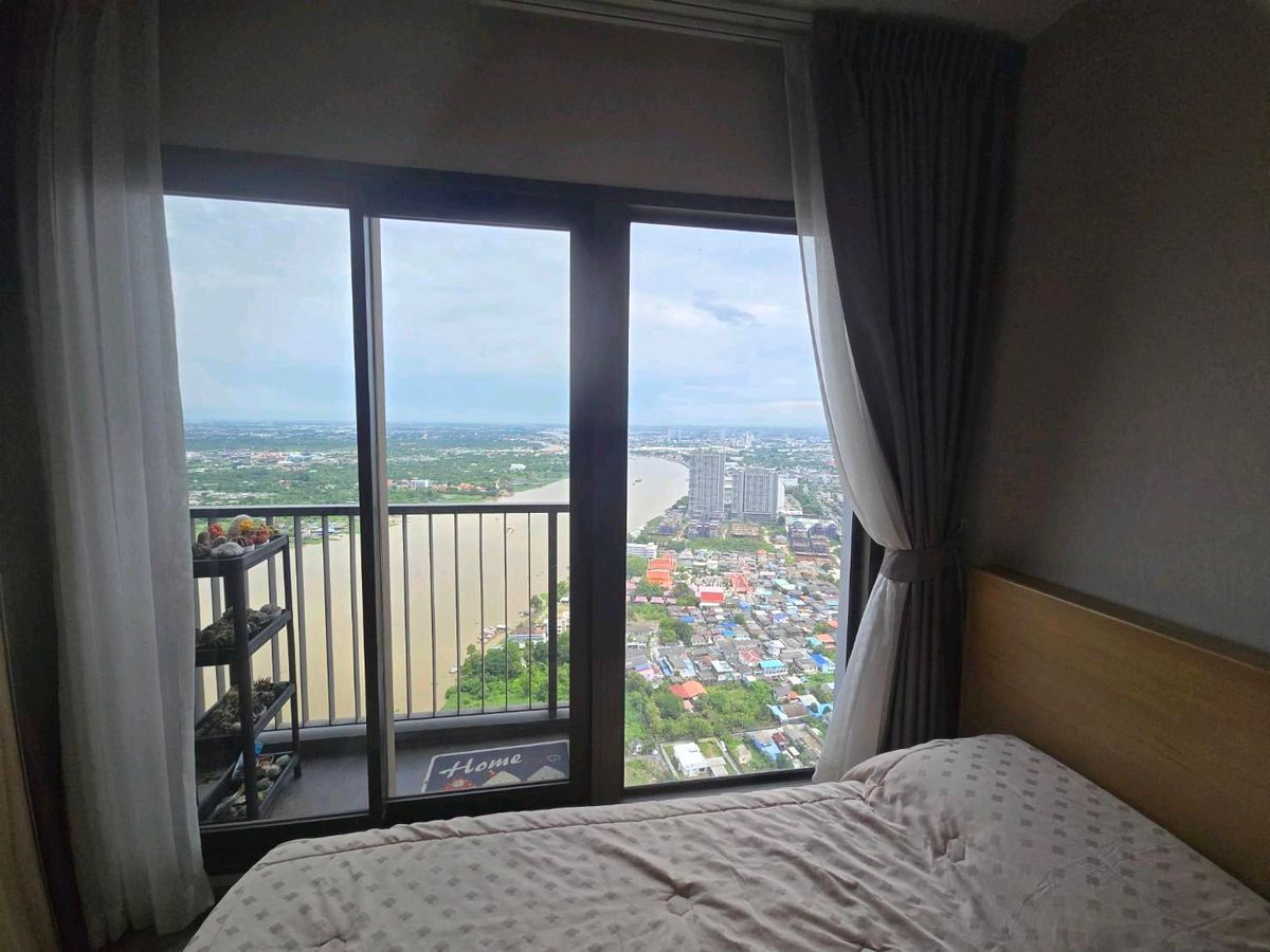 ให้เช่าคอนโดรัตนาธิเบศร์ สนามบินน้ำ พระนั่งเกล้า : ปล่อยเช่า คอนโด The politan Aqua ชั้น 52 วิวแม่น้ำเจ้าพระยา