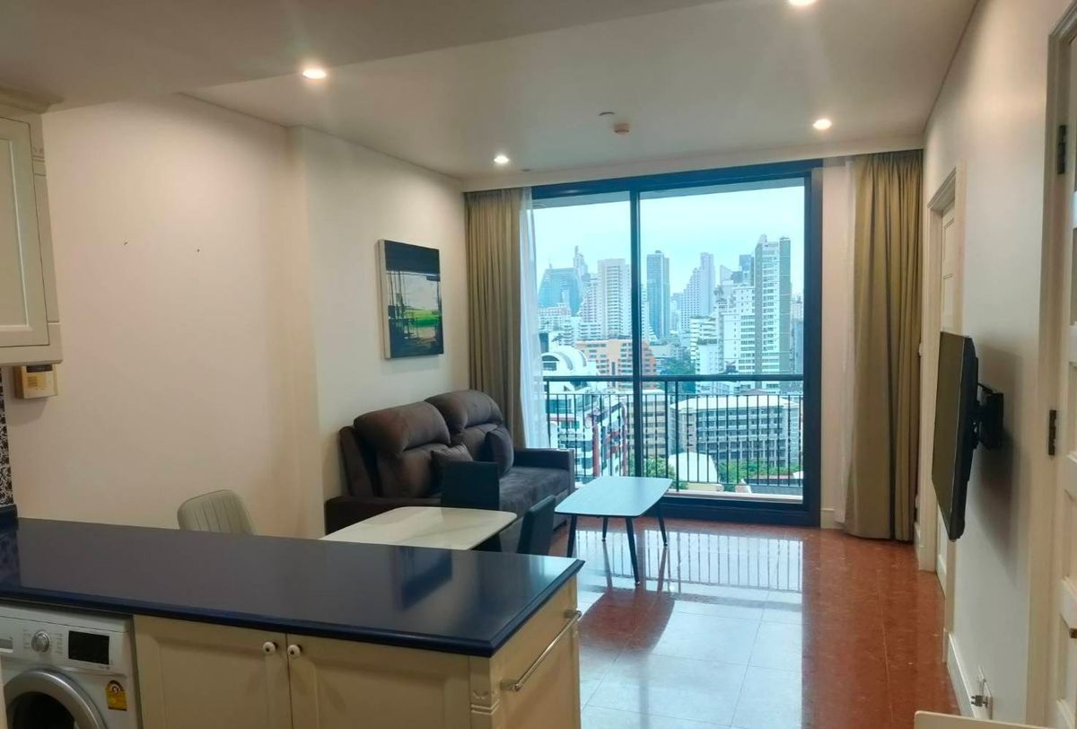 For RentCondoSukhumvit, Asoke, Thonglor : Ready to move 1 bed 1 bath condo for rent Aguston Sukhumvit 22, Pet friendly