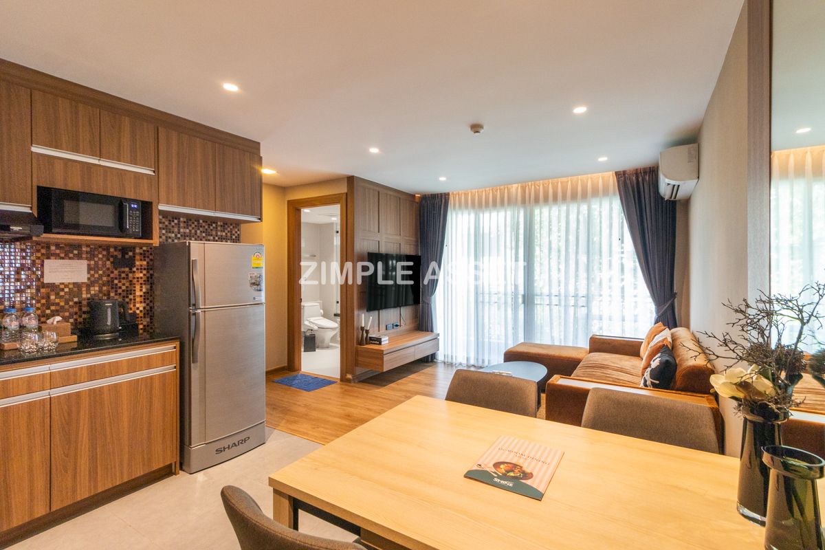 For RentSukhumvit, Asoke, Thonglor : Line ID: @zimple_asset Serviced Apartment in Thonglor, Newly renovated and fully furnished, featuring a rooftop swimming pool with city views. Conveniently located near BTS Thonglor.