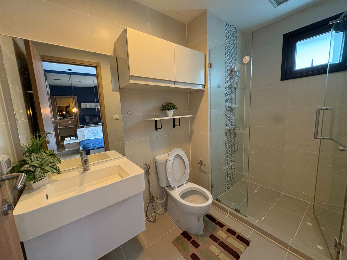 ให้เช่าคอนโดพระราม 9 เพชรบุรีตัดใหม่ RCA : ต่อรองได้Typeพิเศษหายาก ราคาถูกมาก - มีโซฟานะคะ - CondoLette Midst Rama9 - 35 sq.m. Only 18,500baht/month