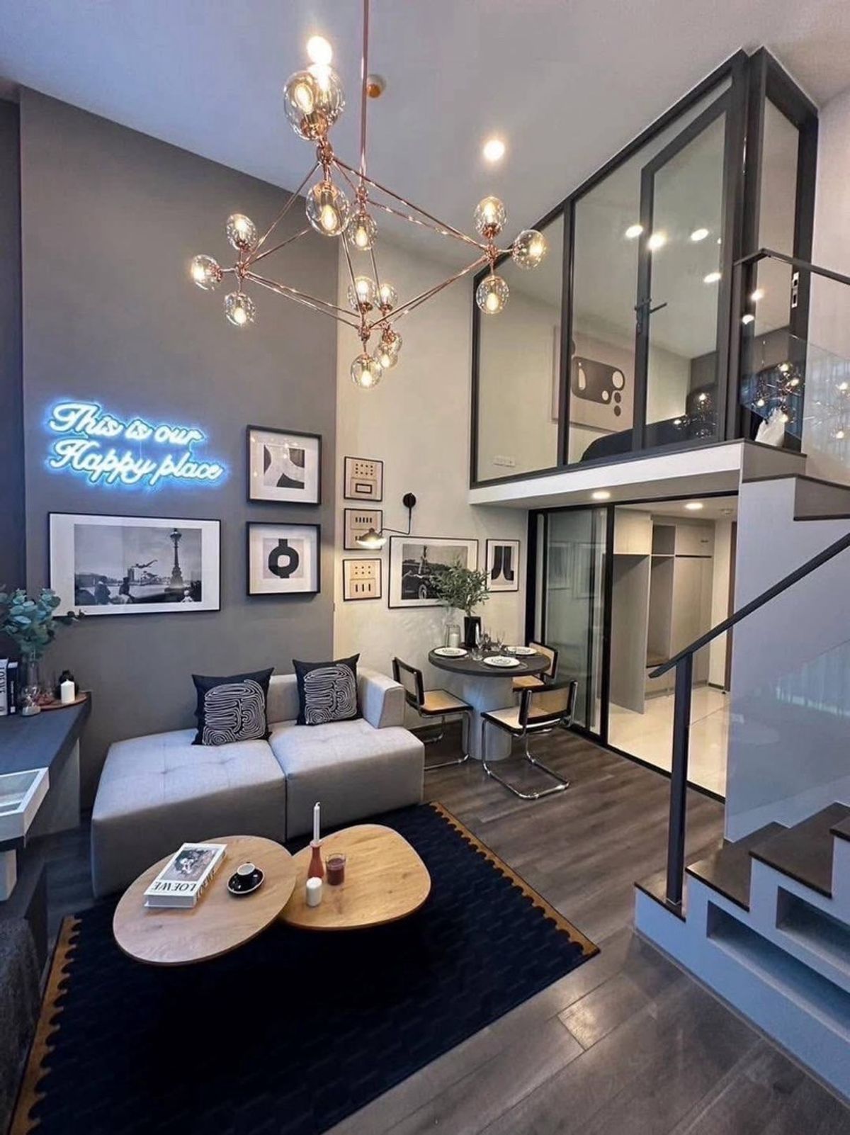 ให้เช่าคอนโดพระราม 9 เพชรบุรีตัดใหม่ RCA : Knighsbridge space rama9 ห้องสวยมากให้เช่า พร้อมอยู่