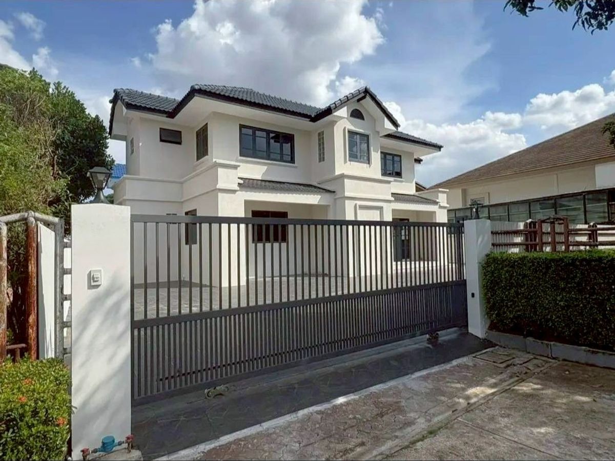 ขายบ้านปิ่นเกล้า จรัญสนิทวงศ์ : ขายบ้านเดี่ยวภาณุการ์เด้นท์ 