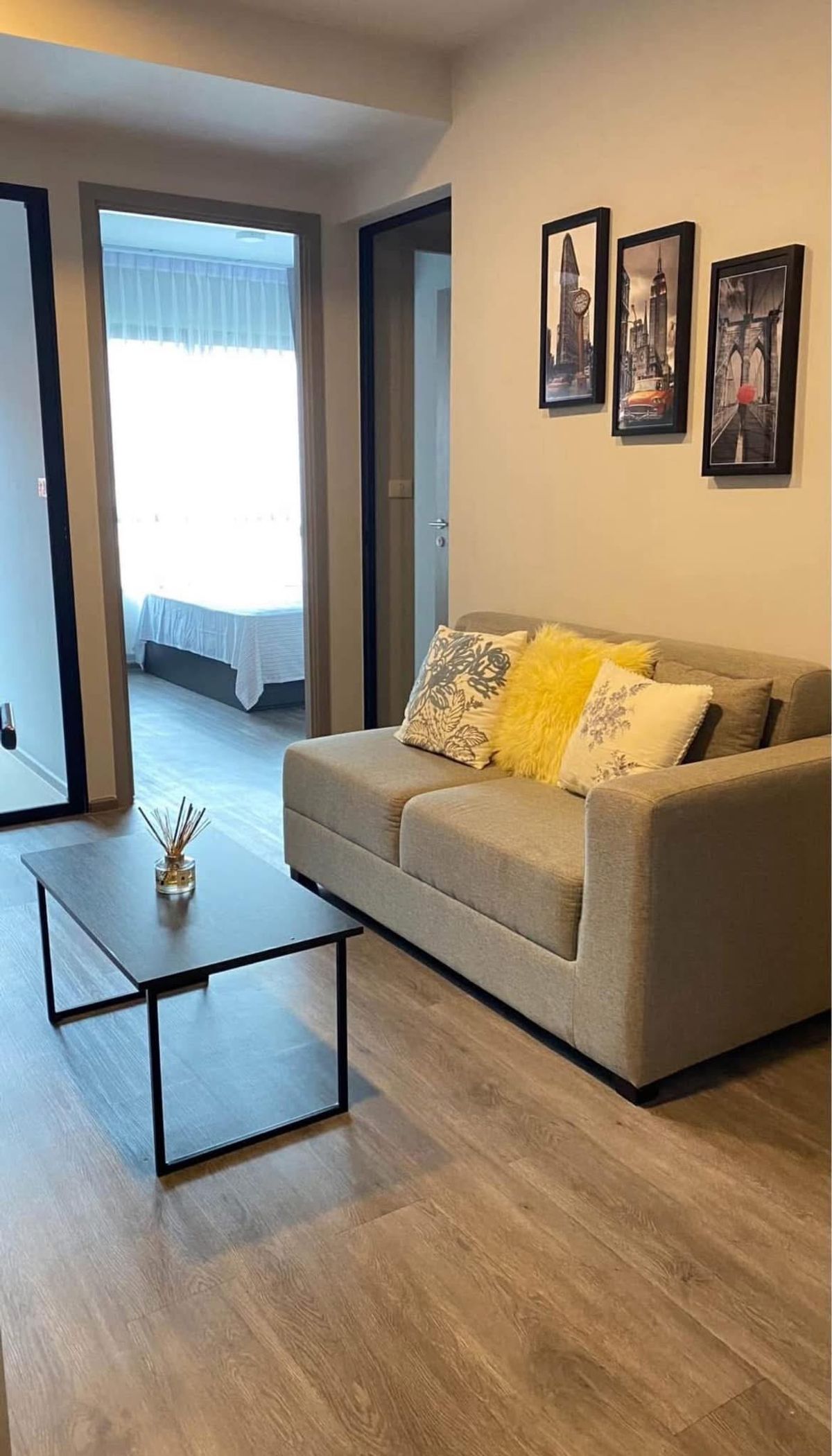 For RentCondoRama9, Petchburi, RCA : For rent 🔥 Monte Rama 9 🔥 near MRT Ramkhamhaeng, fully furnished and equipped with appliances