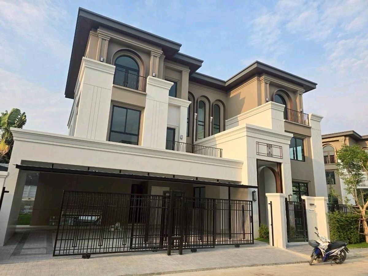 For RentHousePattanakan, Srinakarin : 🔥🔥 House for Rent Cinq Royal Krungthep Kreetha 🔥🔥 Nearby Wellington International school
