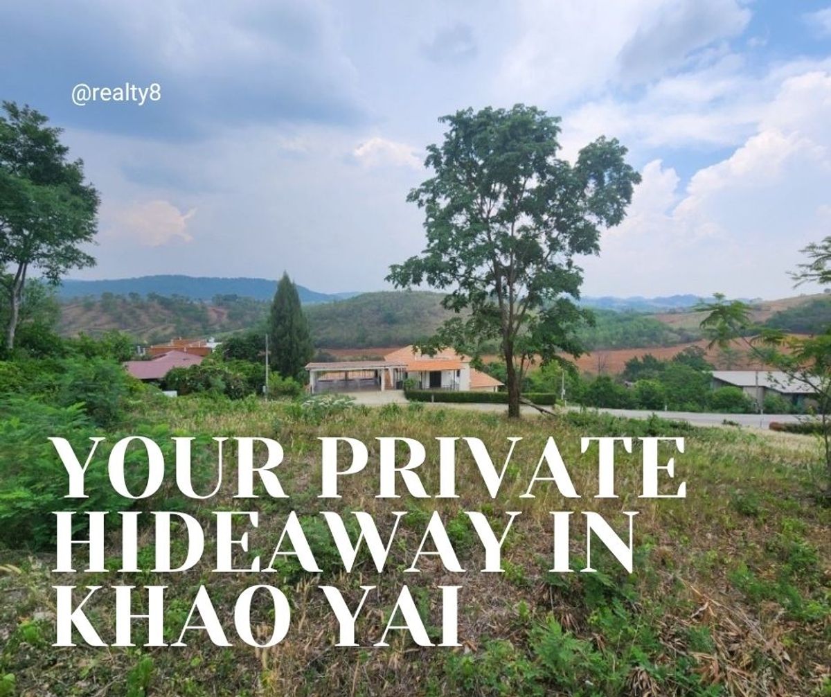 ขายที่ดินปากช่อง เขาใหญ่ : ที่ดินบนเนิน วิวเขา 360° ในโครงการพรีเมียม – พร้อมสร้างทันที