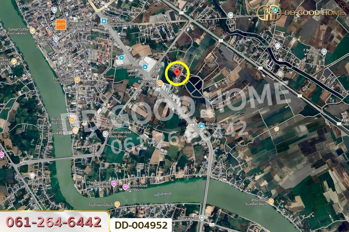 ขายชัยนาท : DD-004952 หอพัก ปรียาภรณ์ ชัยนาท ใกล้โลตัส ชัยนาท