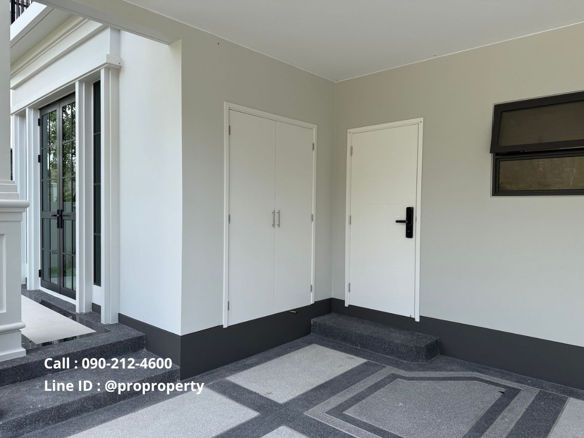 HouseBangna, Bearing, Lasalle : Rare Unit! Near the clubhouse — there are only 4 houses in the alley. Setthasiri Bangna KM.10 | Setthasiri Bangna KM.10 (Sansiri)