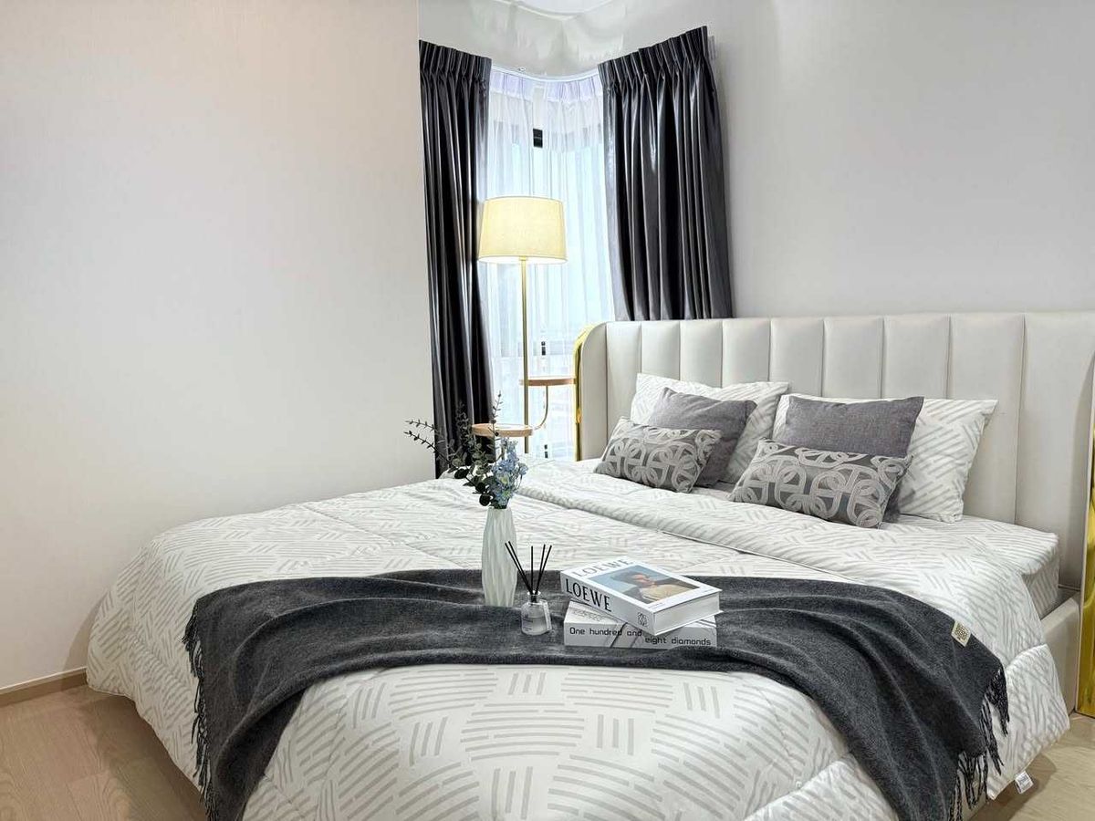For SaleCondoRama9, Petchburi, RCA : ME250247 Condo for sale, 2 bedrooms, THE TREE Sukhumvit 71, Ekkamai, near Airport Link Ramkhamhaeng, beautifully decorated, ready to move in.