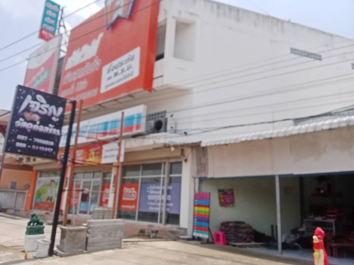 ที่ดินลพบุรี : ขายและให้เช่าที่ดินพร้อมสิ่งปลูกสร้าง อาคารพาณิชย์ 2 ชั้นครึ่ง และพื้นที่โดยรอบ ต.สระโบสถ์ อ.สระโบสถ์ จ.สระบุรี