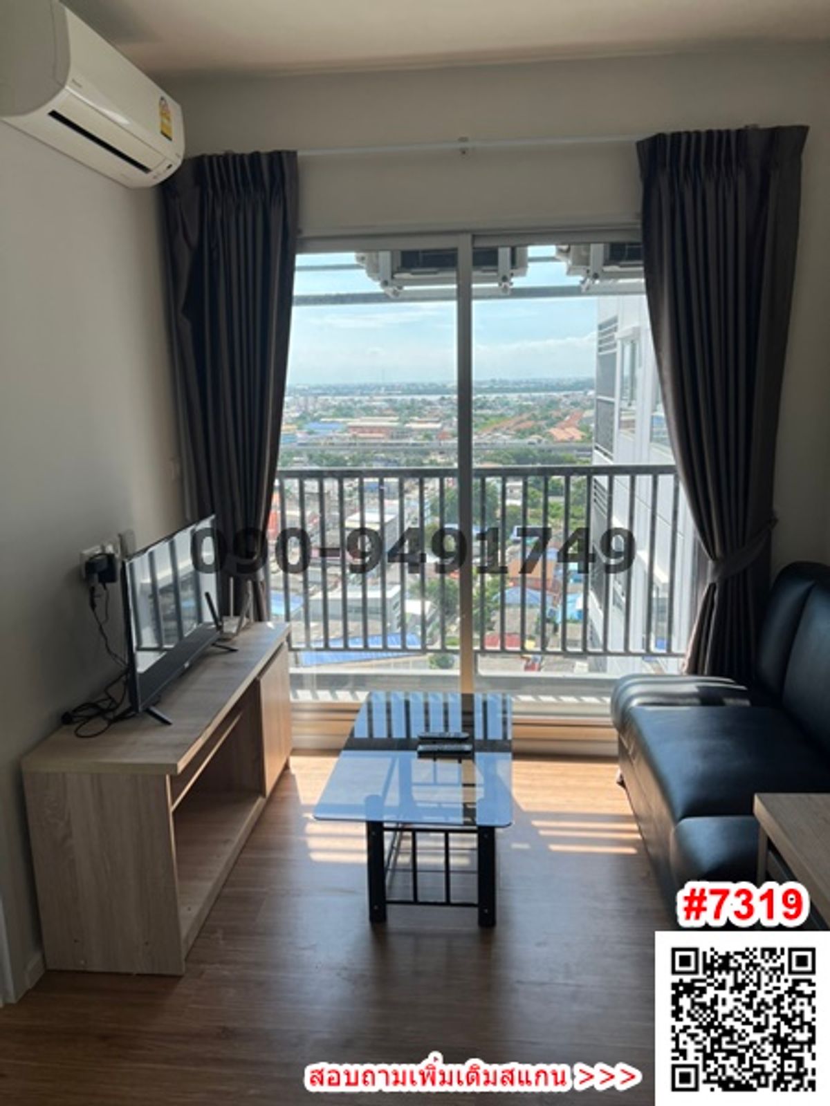For SaleCondoSamut Prakan,Samrong : Condo for sale with tenant, Notting Hill Sukhumvit-Phraeksa, near BTS Phraeksa.