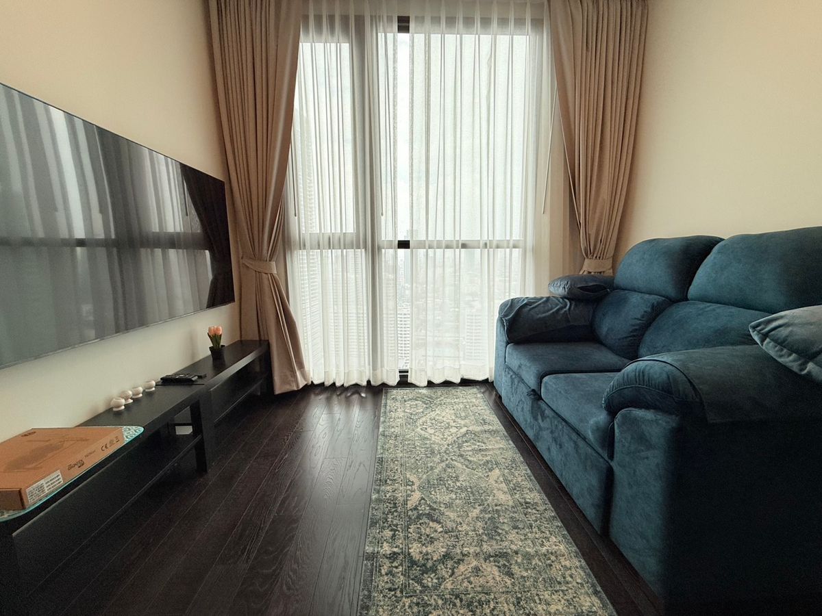 For RentCondoSukhumvit, Asoke, Thonglor : Beautiful room, good price, full central area, at the luxury condo Park Origin Thonglor 2Bedrooms, 30+ floor, good location, near BTS 🚝 Thonglor, ready to move in.
