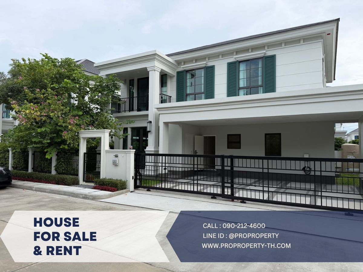บ้านบางนา แบริ่ง ลาซาล : Rare Unit! ใกล้คลับเฮ้าส์ — ในซอยมีเพียง 4 หลังเท่านั้น Setthasiri Bangna KM.10 | เศรษฐสิริ บางนา กม.10 (Sansiri)