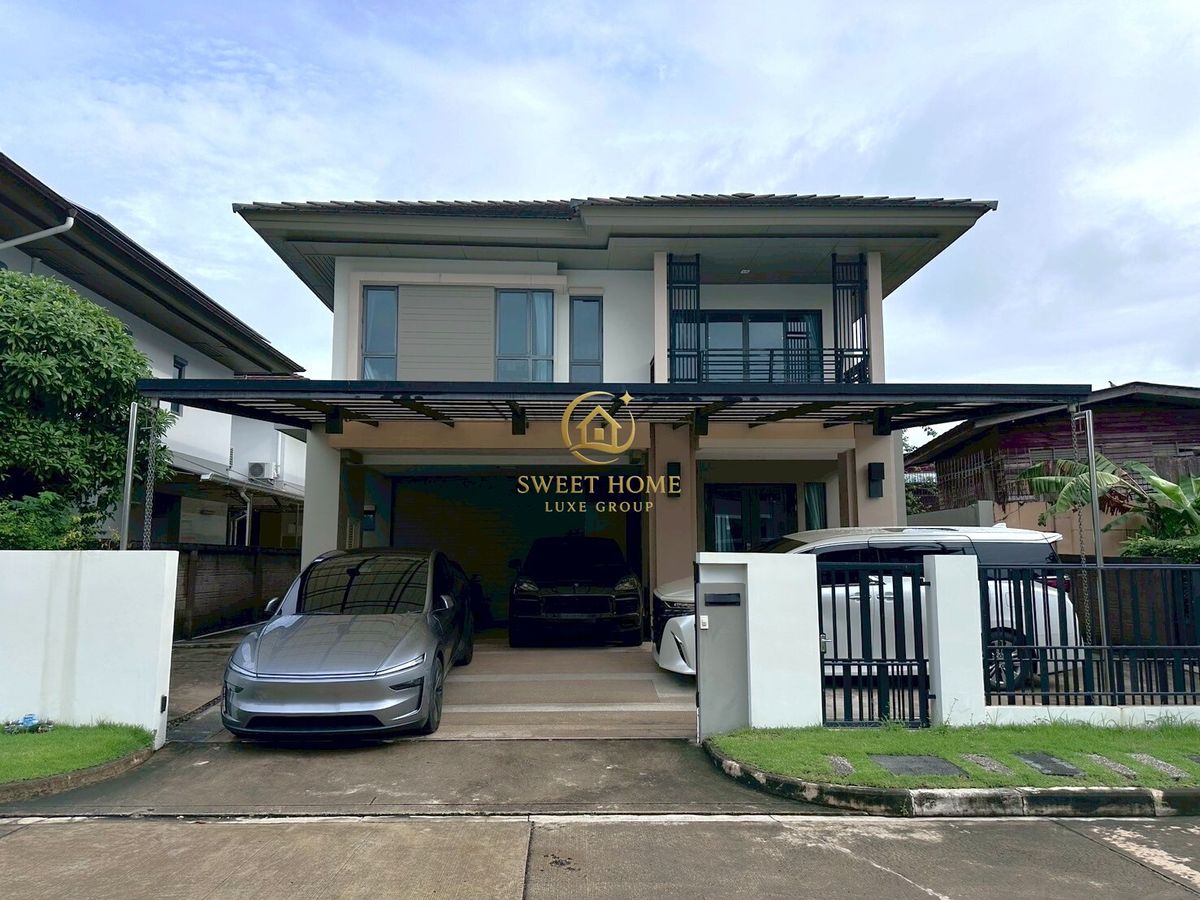 ขายบ้านปิ่นเกล้า จรัญสนิทวงศ์ : ขายบ้านเดี่ยวหมู่บ้าน เศรษฐสิริ​ ราชพฤกษ์​-จรัญ​ 2 ใกล้ศิริราชและ MRT บางขุนนนท์