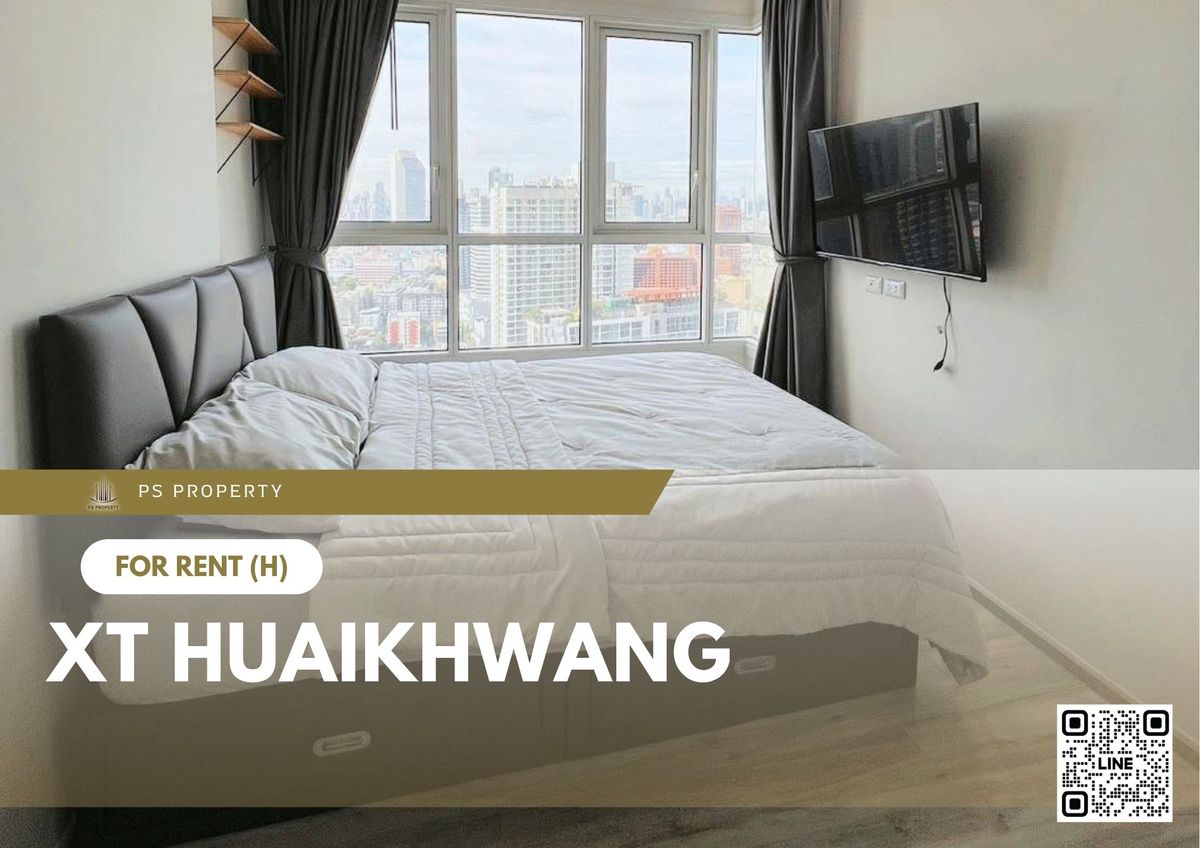 ให้เช่าคอนโดรัชดา ห้วยขวาง : ให้เช่า ✨ XT HUAIKHWANG ✨ ห้องแต่งครบ พร้อมเข้าอยู่ ใกล้ MRT ห้วยขวาง