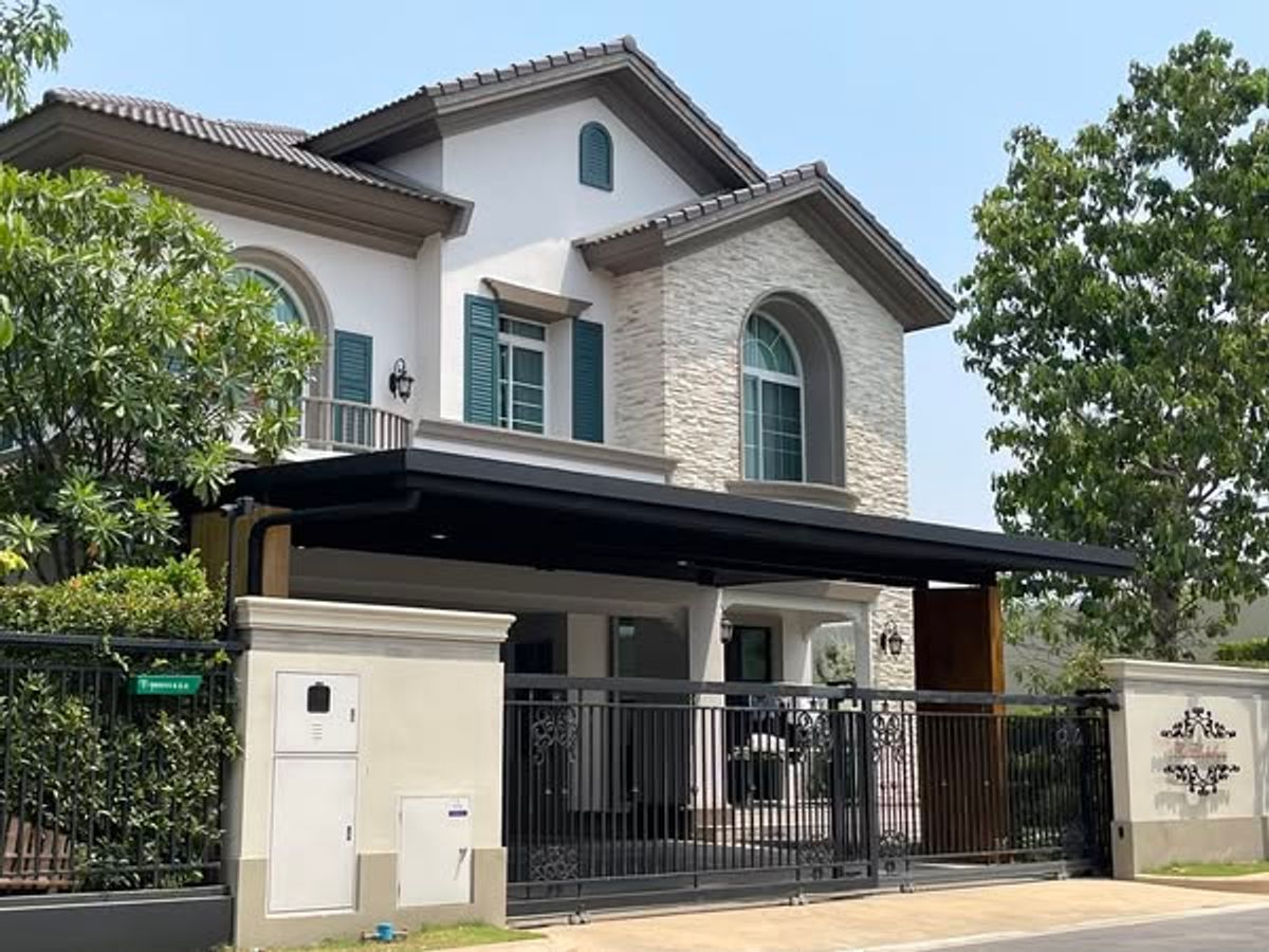 For RentHouseVipawadee, Don Mueang, Lak Si : HR2929For sale and rent, luxury detached house, corner unit, Nantawan Ramindra - Phahon Yothin 50 project, ready to move in.