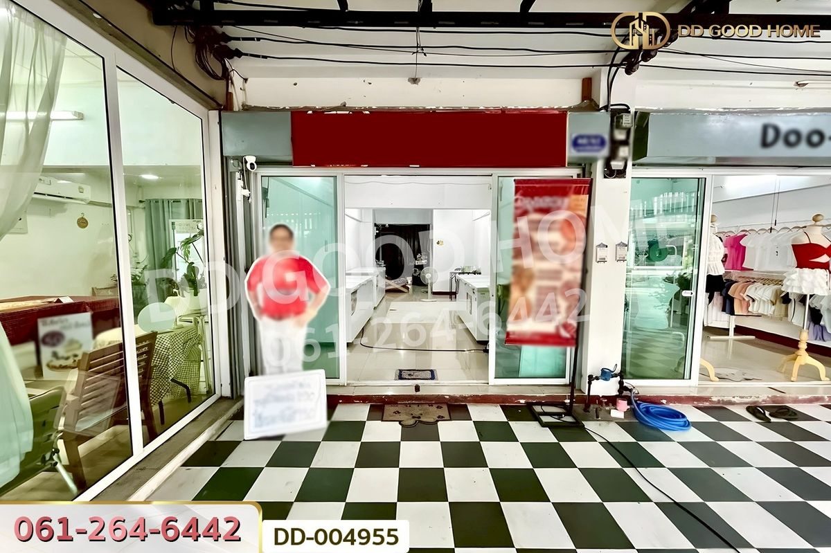 For SaleShop HousePhetchabun : DD-004955 Commercial building on Klang Muang Phatthana Road, Phetchabun, near the Phetchabun Municipality Office