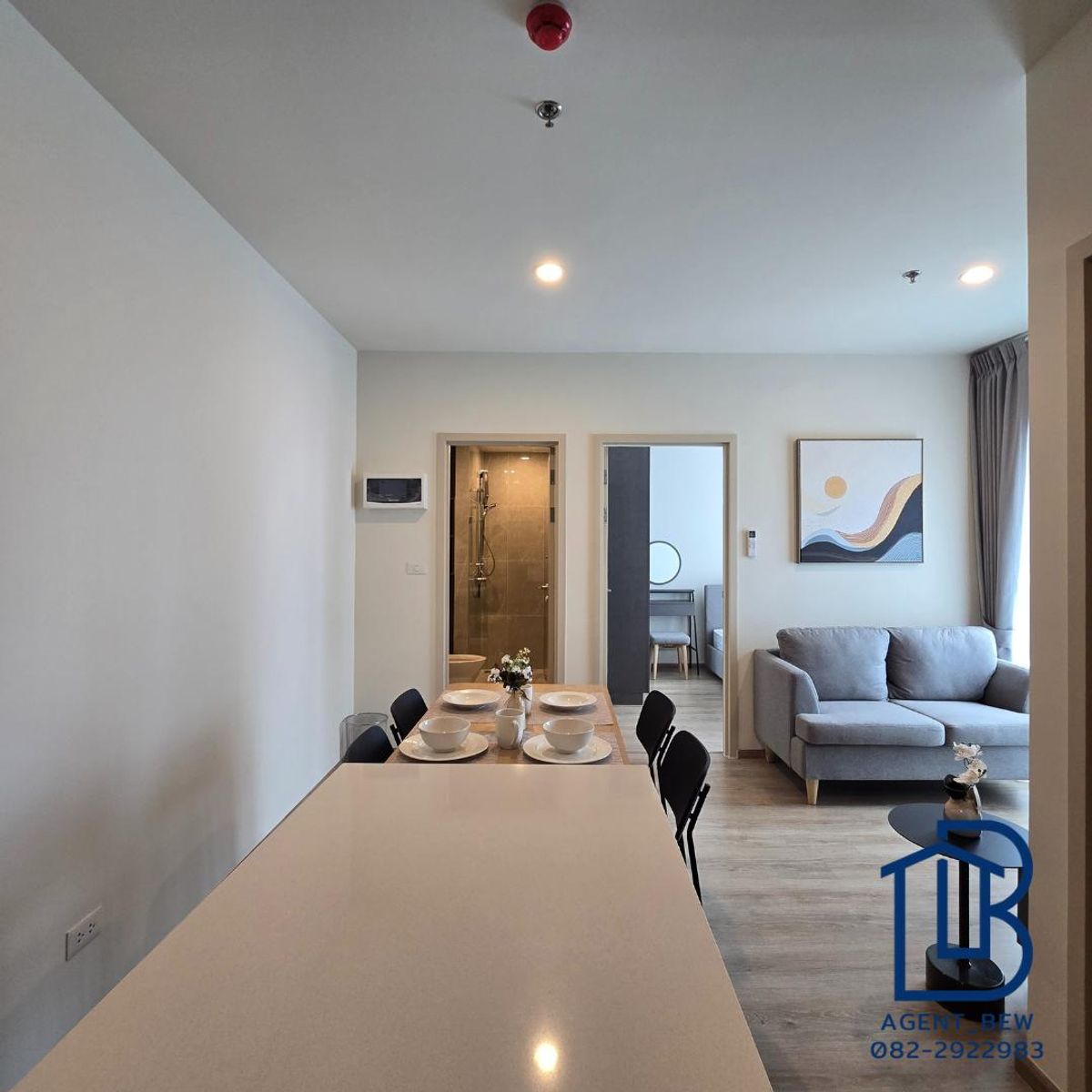 ให้เช่าคอนโดพระราม 9 เพชรบุรีตัดใหม่ RCA : ✅️Ready to Move in✅️ Nue District R9 2 Bedroom 1 Bathroom 35,000 THB per month 