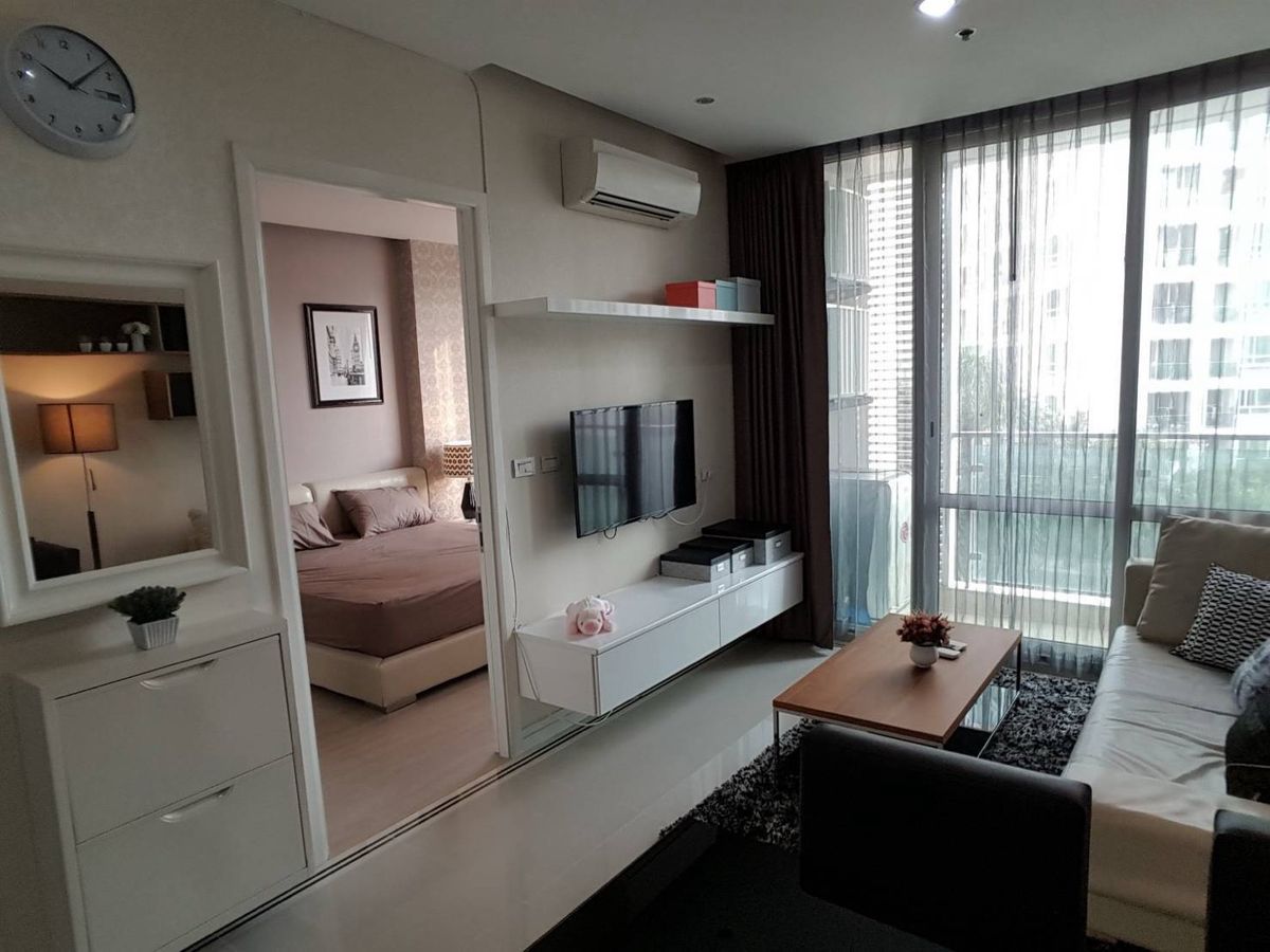 For RentCondoRatchadapisek, Huaikwang, Suttisan : For rent ✨ T.C. Green ✨ Fully furnished and equipped, near MRT Rama 9