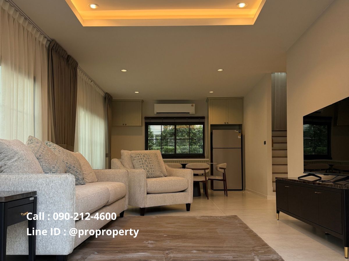 HouseBangna, Bearing, Lasalle : Rare Unit! Near the clubhouse — there are only 4 houses in the alley. Setthasiri Bangna KM.10 | Setthasiri Bangna KM.10 (Sansiri)