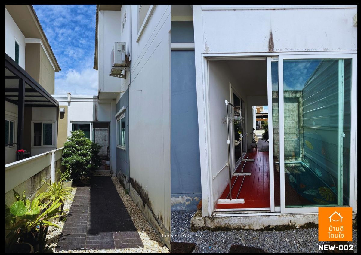 ขายบ้านนนทบุรี บางใหญ่ บางบัวทอง : บ้านวิวสวน บ้านกล้วย-ไทรน้อย (38.2 ตร.ว.) 3 นอน 3 น้ำ 1 สวยพร้อมอยู่