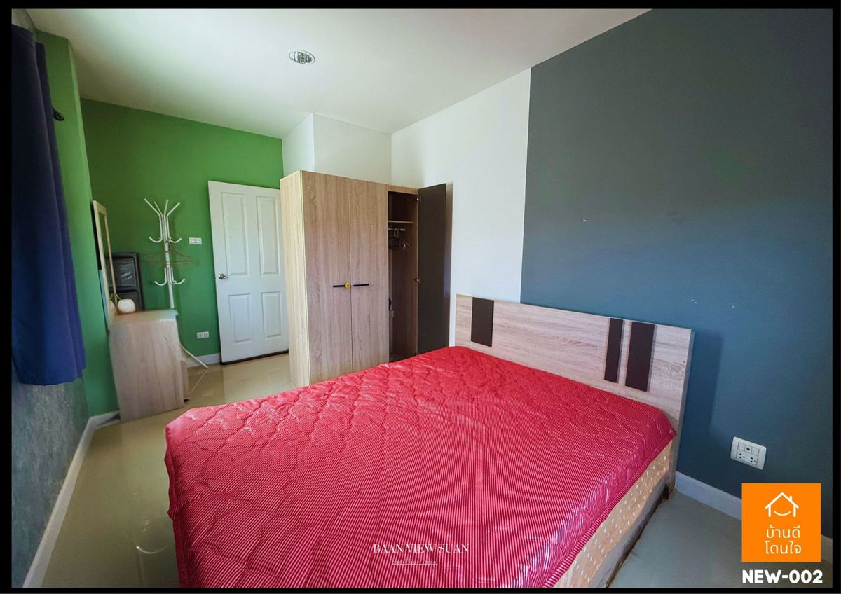 ขายบ้านนนทบุรี บางใหญ่ บางบัวทอง : บ้านวิวสวน บ้านกล้วย-ไทรน้อย (38.2 ตร.ว.) 3 นอน 3 น้ำ 1 สวยพร้อมอยู่