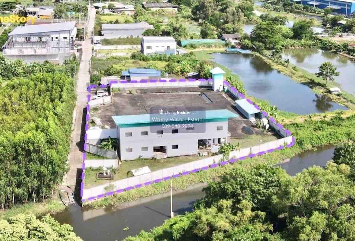 ขายที่ดินลาดกระบัง สุวรรณภูมิ : ขายที่ดินผังสีม่วง เจ้าของวิศวกรเยอรมันพัฒนาเเล้วออกเเบบเองรับโหลดรถเทรลเลอร์ ใกล้มอเตอร์เวย์ ใกล้สนามบินสุวรรณภูมิ 