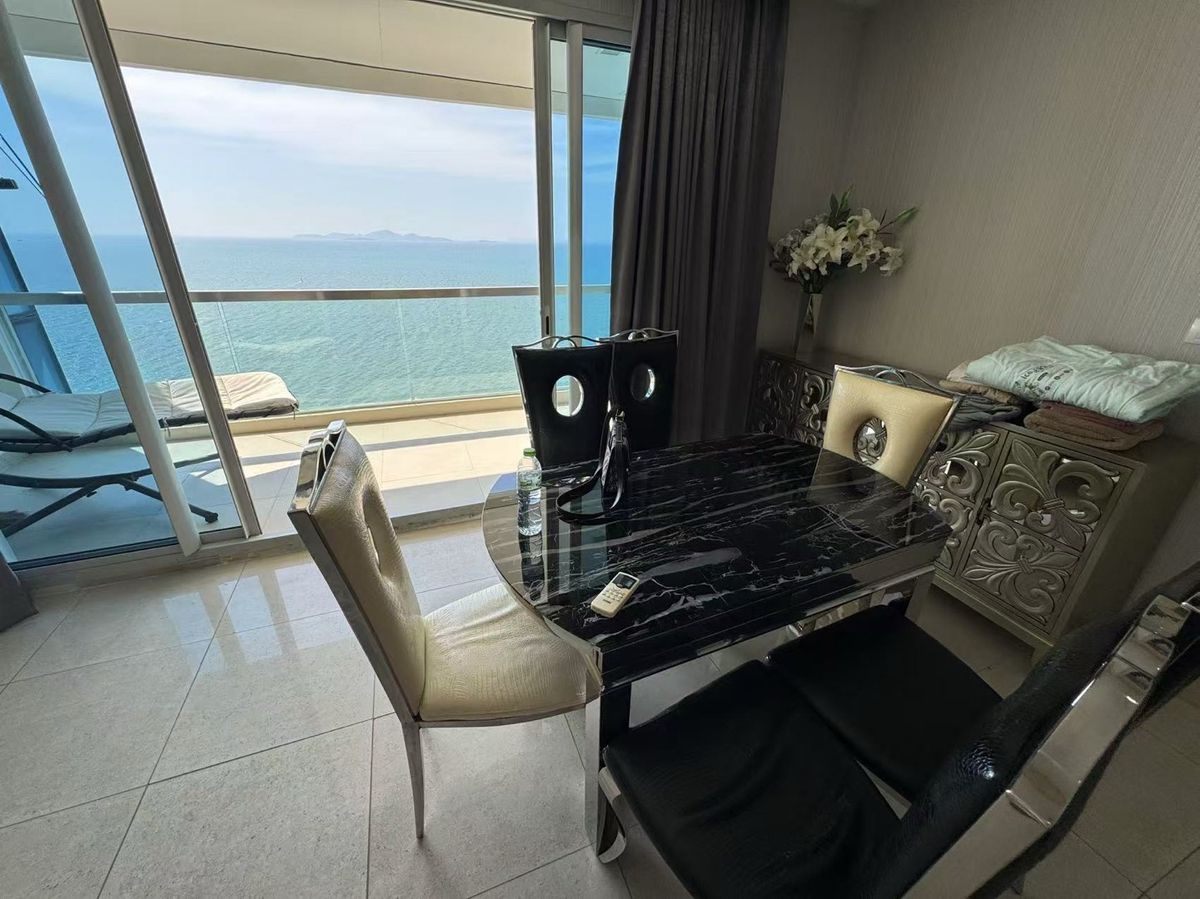 For RentCondoPattaya, Bangsaen, Chonburi : The Palm Wongamat beach front condo2 bedroom 98 sqm