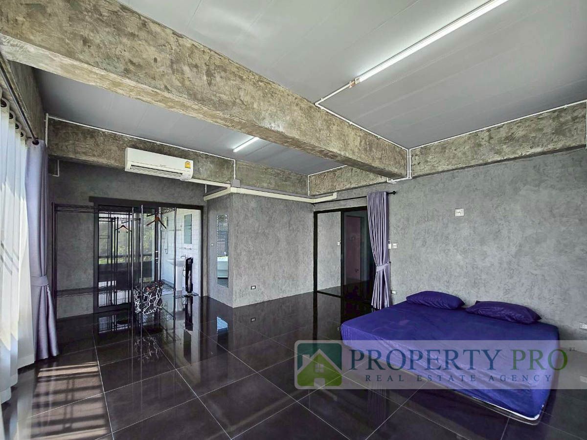 For SaleHousePathum Thani,Rangsit, Thammasat : House for Sale Rangsit Klong Luang, 5 bedroom 100 sqw 471 sqm Loft Style Near Thammasart University, Bangkok University, Future Park Rangsit : EL25S-011