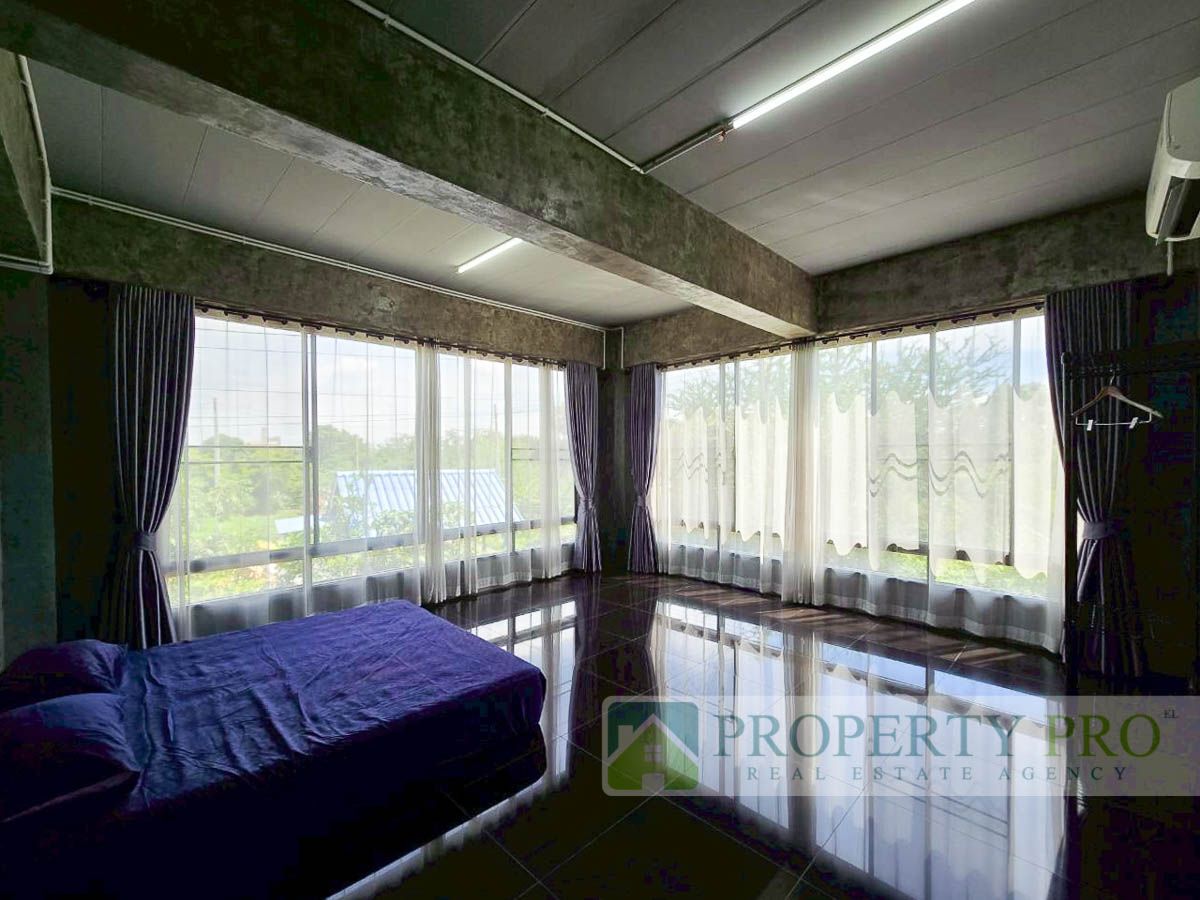 For SaleHousePathum Thani,Rangsit, Thammasat : House for Sale Rangsit Klong Luang, 5 bedroom 100 sqw 471 sqm Loft Style Near Thammasart University, Bangkok University, Future Park Rangsit : EL25S-011