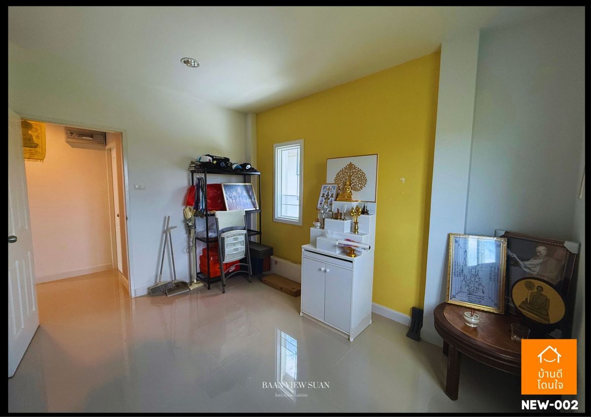 ขายบ้านนนทบุรี บางใหญ่ บางบัวทอง : บ้านวิวสวน บ้านกล้วย-ไทรน้อย (38.2 ตร.ว.) 3 นอน 3 น้ำ 1 สวยพร้อมอยู่