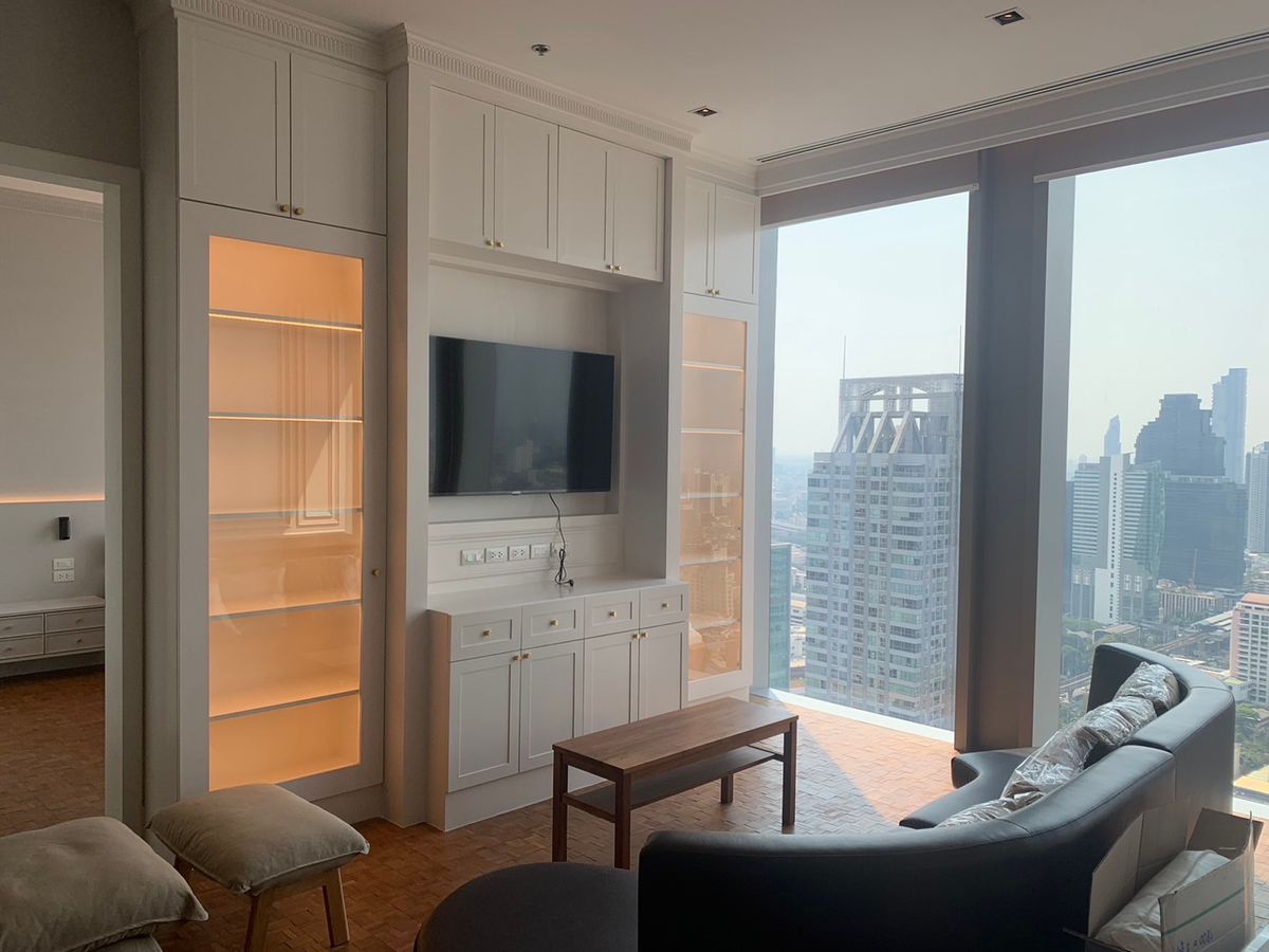For RentCondoSathorn, Narathiwat : Fully Furnished 2-Bedroom at The Ritz-Carlton Residences, Bangkok