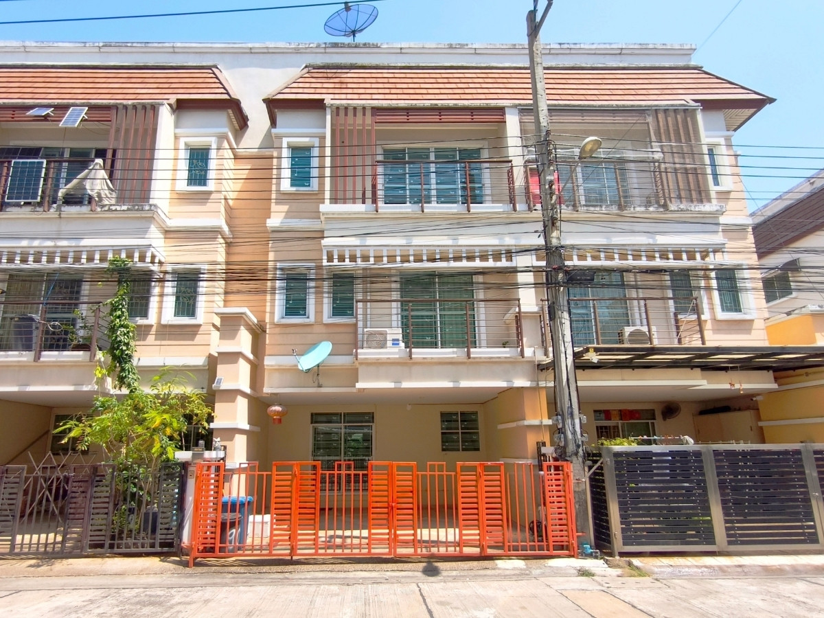 For SaleTownhomeRama5, Ratchapruek, Bangkruai : sell!! The Town Rama 5 (size 22 sq m.) near Rama 5 Bridge, MRT Tiwanon Intersection, Nakhon In Road, Bang Si Mueang, Mueang Nonthaburi : The Town Rama 5