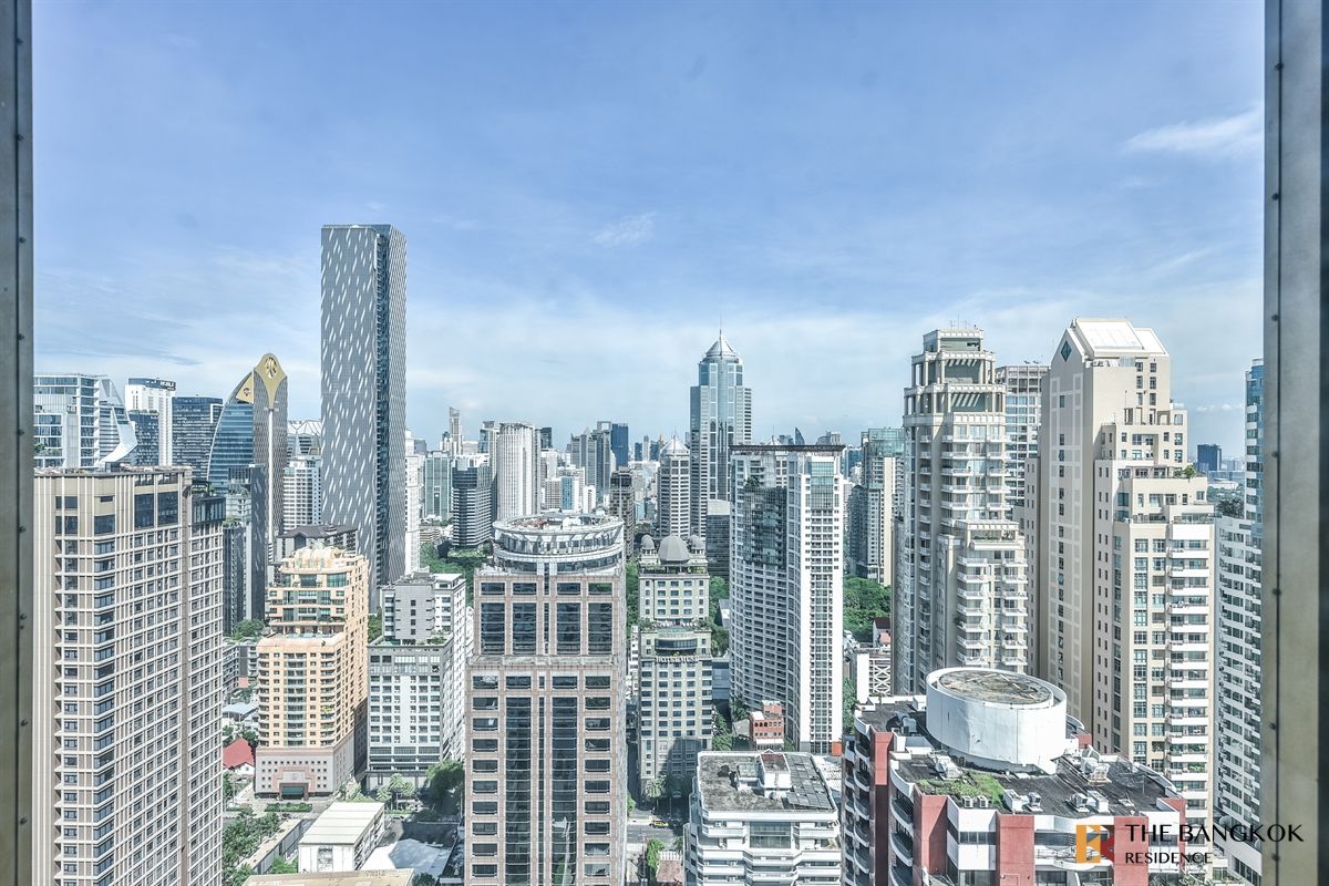 For RentCondoWitthayu, Chidlom, Langsuan, Ploenchit :  Hansar Residences Bangkok 🌃 Stunning View with premium living 💎Near BTS Ratchadamri  