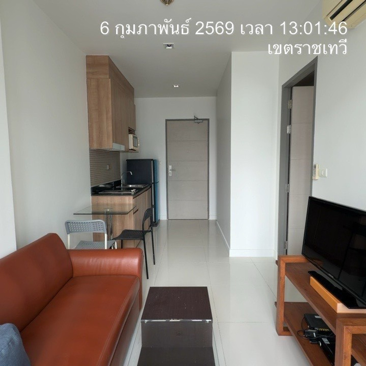 ให้เช่าคอนโดราชเทวี พญาไท : IDEO Verve Ratchaprarop (ไอดีโอ เวิร์ฟ ราชปรารภ) (1bed1bath 35sqm)