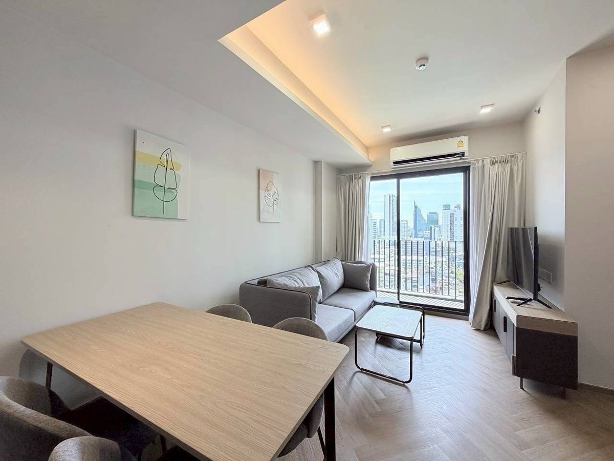 For RentCondoSiam Paragon ,Chulalongkorn,Samyan : Chapter Chula-Samyan 🍁 Fully furnished, ready to move in! 🍁Near MRT Samyan