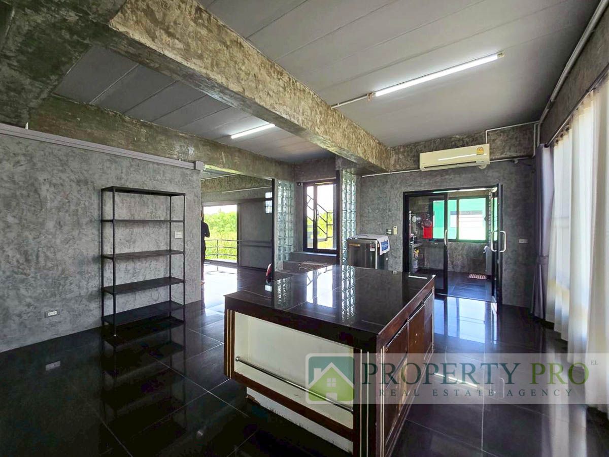 For SaleHousePathum Thani,Rangsit, Thammasat : House for Sale Rangsit Klong Luang, 5 bedroom 100 sqw 471 sqm Loft Style Near Thammasart University, Bangkok University, Future Park Rangsit : EL25S-011