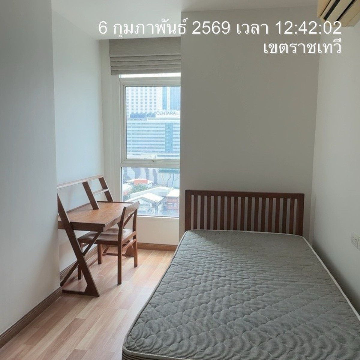 ให้เช่าคอนโดราชเทวี พญาไท : IDEO Verve Ratchaprarop (ไอดีโอ เวิร์ฟ ราชปรารภ) (1bed1bath 35sqm)