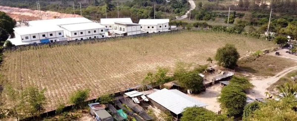For SaleLandSriracha Laem Chabang Ban Bueng : Land for sale in Huai Saphan Reservoir zone. Ao Udom-Pak Ruam Road, Sriracha, Chonburi