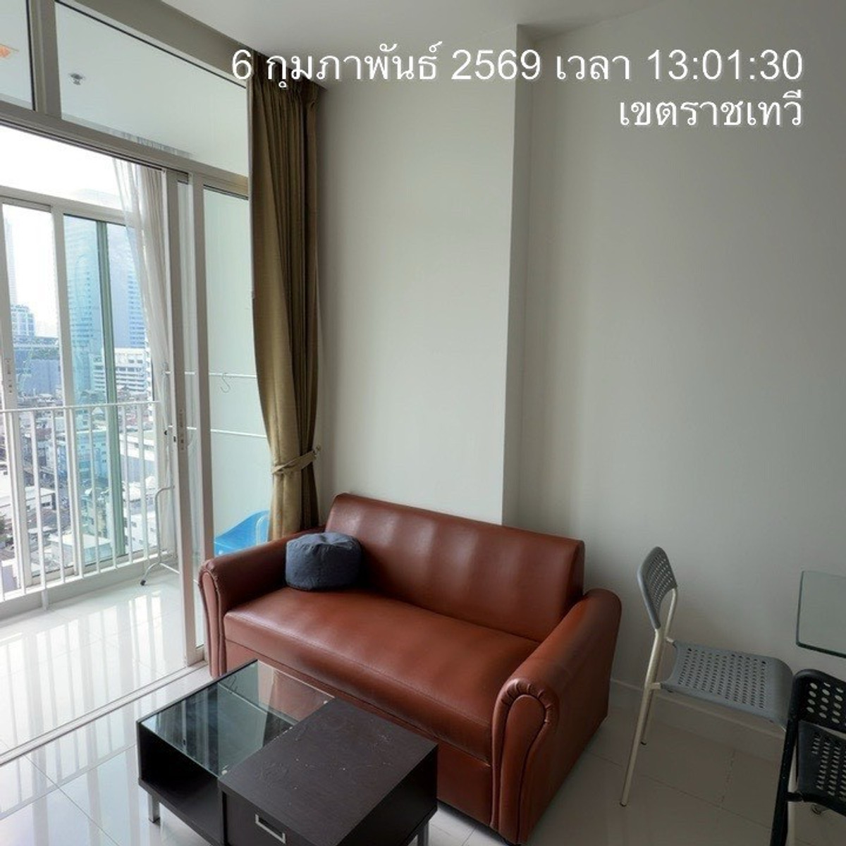 ให้เช่าคอนโดราชเทวี พญาไท : IDEO Verve Ratchaprarop (ไอดีโอ เวิร์ฟ ราชปรารภ) (1bed1bath 35sqm)