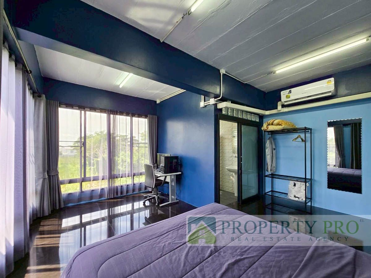 For SaleHousePathum Thani,Rangsit, Thammasat : House for Sale Rangsit Klong Luang, 5 bedroom 100 sqw 471 sqm Loft Style Near Thammasart University, Bangkok University, Future Park Rangsit : EL25S-011