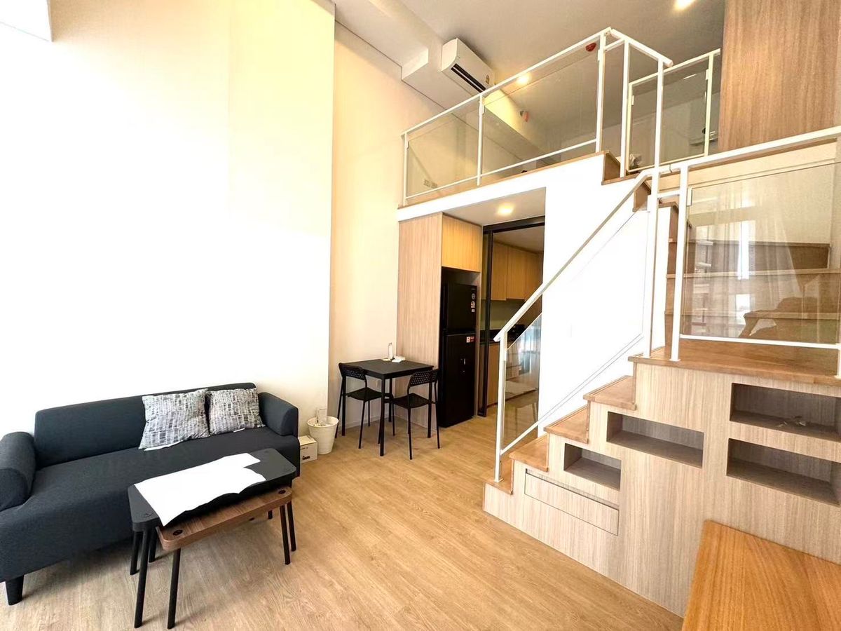 For RentCondoRama9, Petchburi, RCA : [For Rent] Duplex 1 Bedroom Condo @ SIAMESE RAMA9