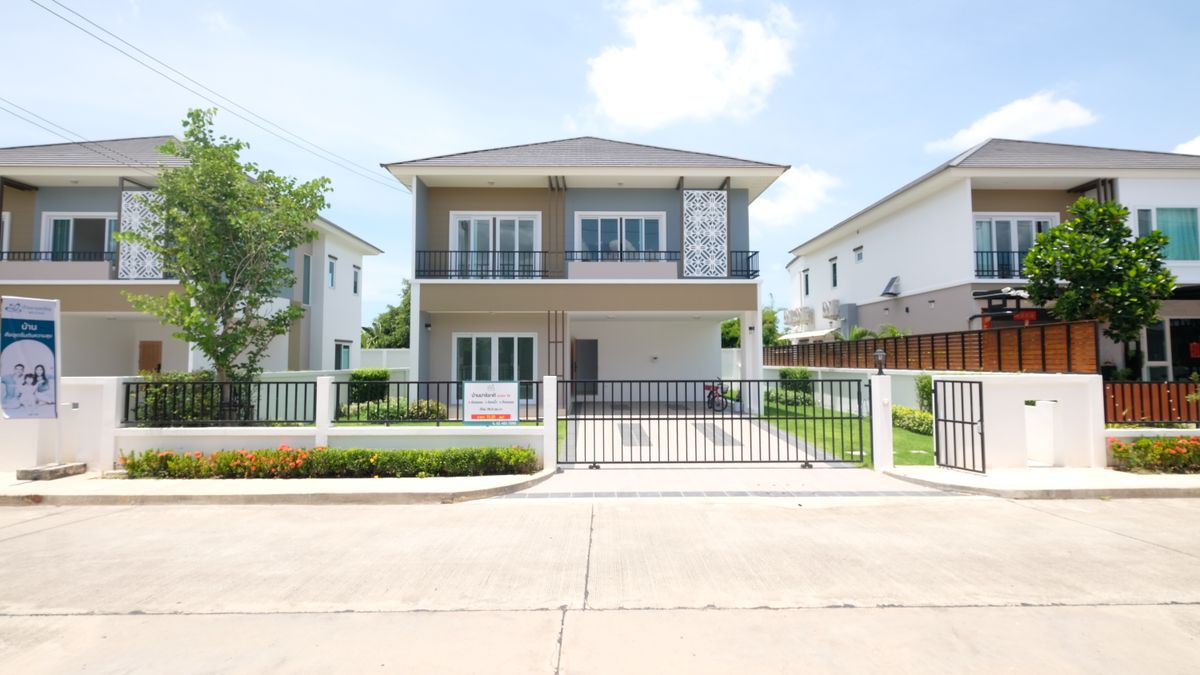 For SaleHouseRama 2, Bang Khun Thian : Single house, 4 spaces, Rama 2, large house, 4 bedrooms, 4 bathrooms, 236 sq m.