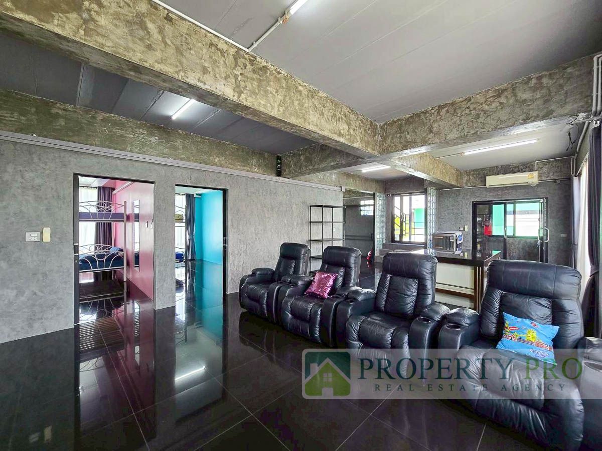 For SaleHousePathum Thani,Rangsit, Thammasat : House for Sale Rangsit Klong Luang, 5 bedroom 100 sqw 471 sqm Loft Style Near Thammasart University, Bangkok University, Future Park Rangsit : EL25S-011