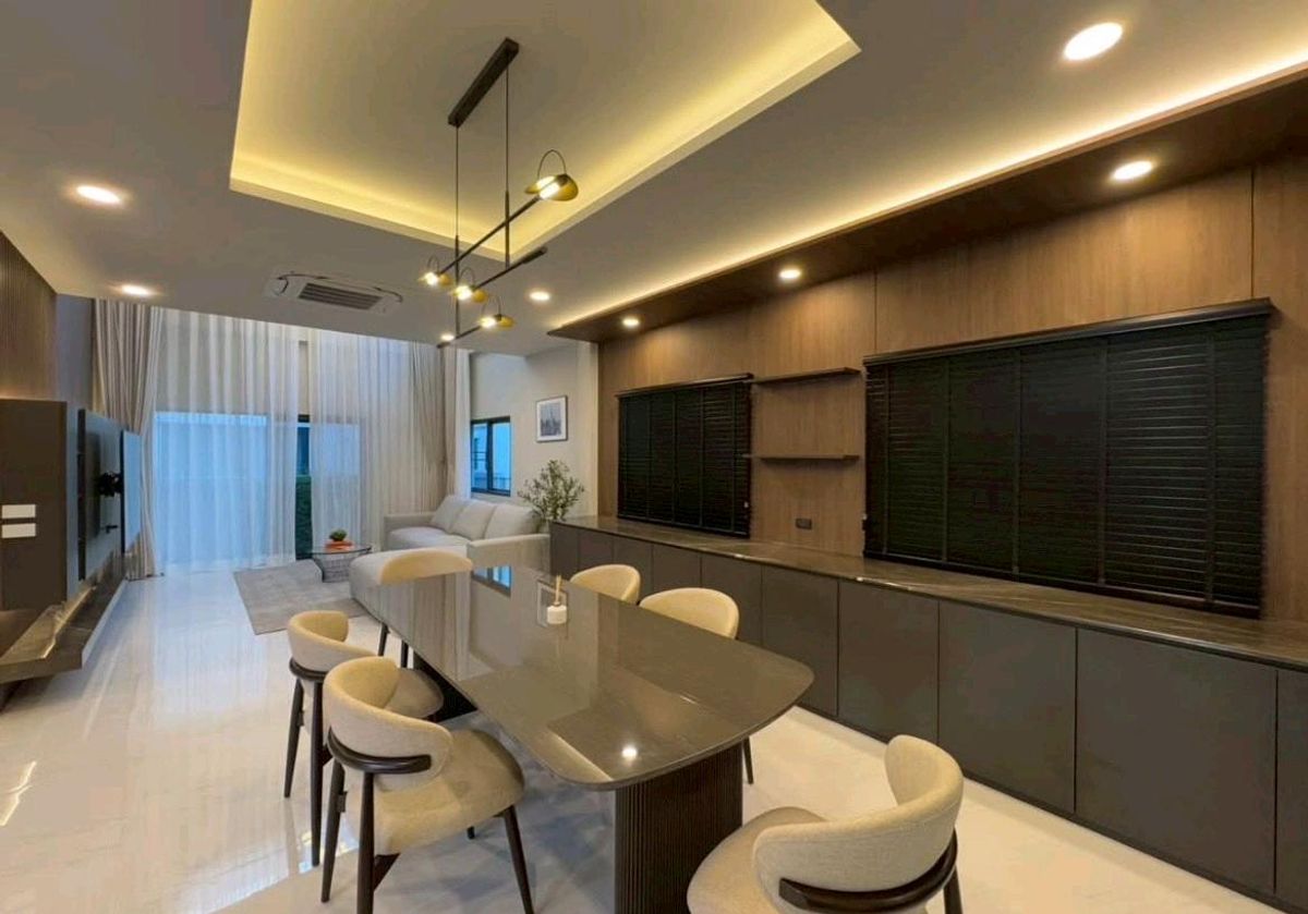 ให้เช่าบ้านบางนา แบริ่ง ลาซาล : 🔥🔥 House for Rent The City Bangna new project 🔥🔥 Nearby Mega bangna 