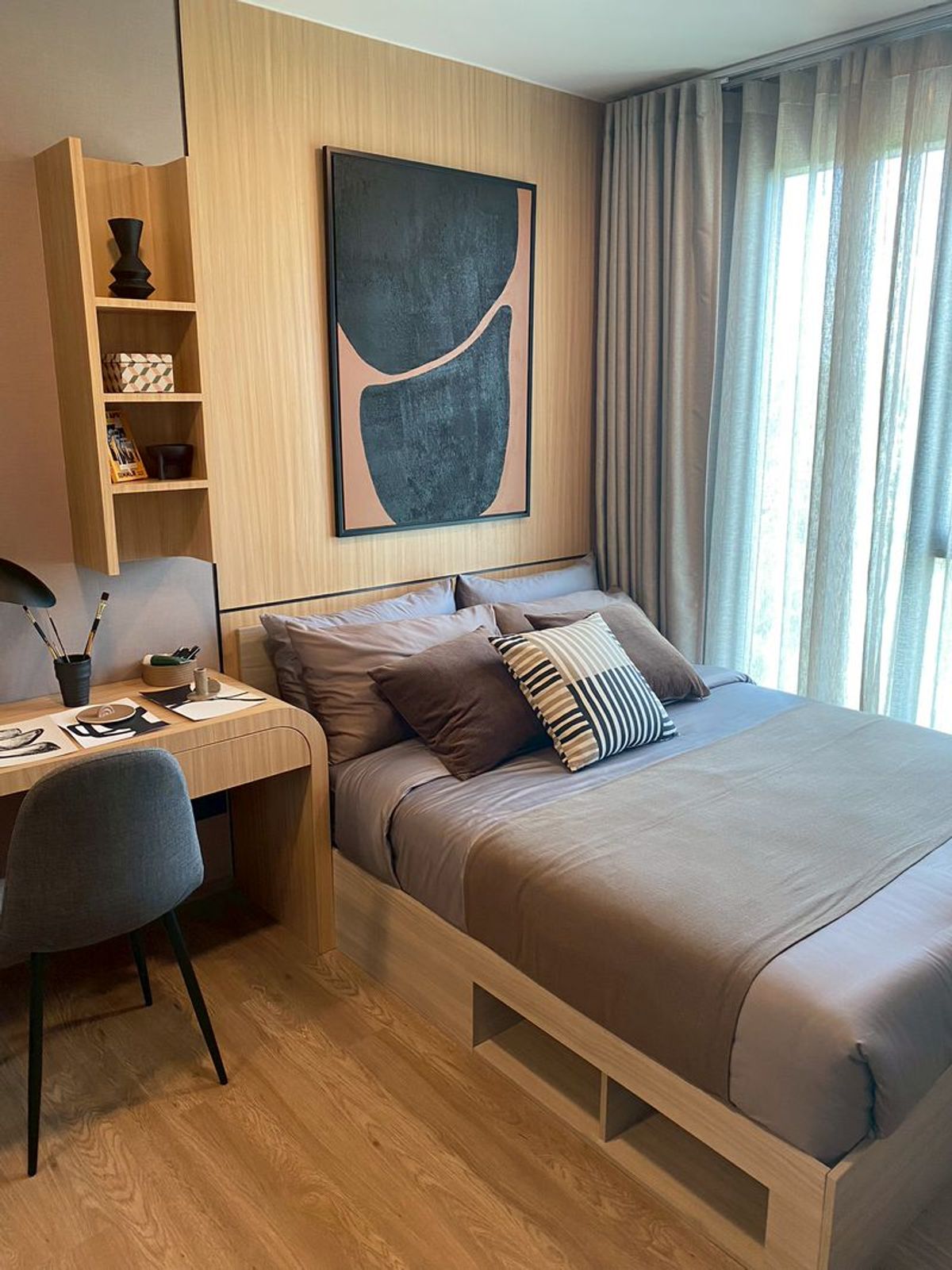 For SaleCondoNawamin, Ramindra : Condo for sale, Chapter One All Ramintra, size 26.9 square meters, Building C, near MRT Lat Pla Khao, Anusawari Subdistrict, Bang Khen District, Bangkok.