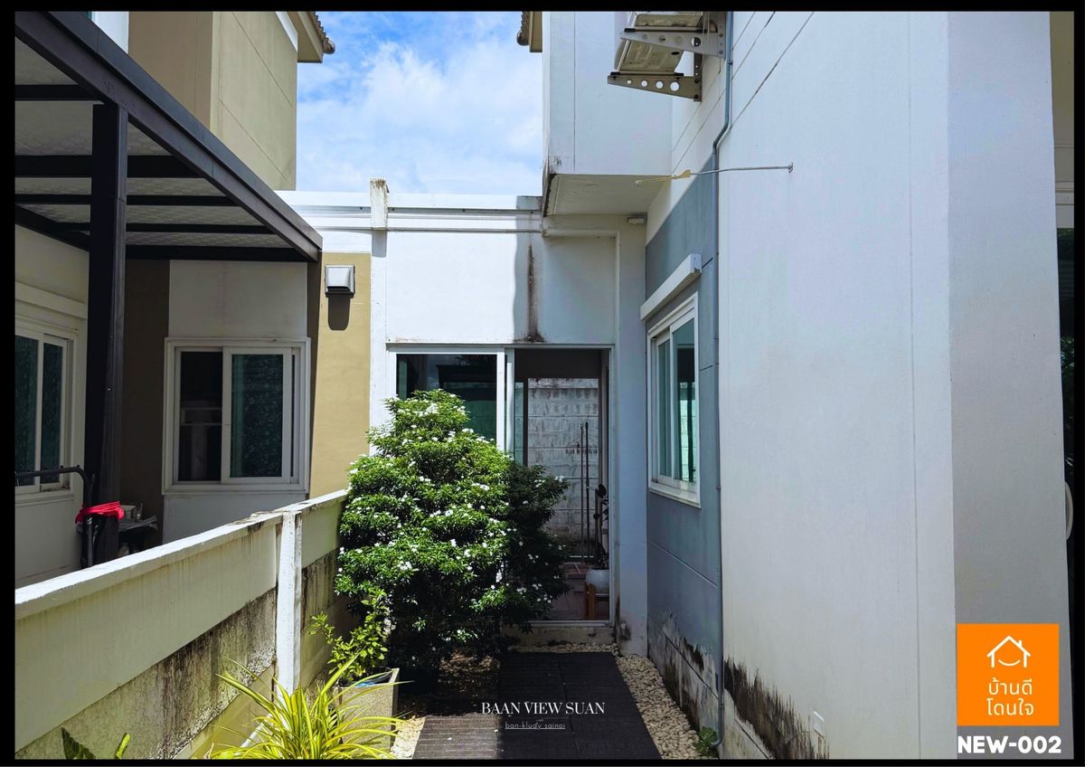 ขายบ้านนนทบุรี บางใหญ่ บางบัวทอง : บ้านวิวสวน บ้านกล้วย-ไทรน้อย (38.2 ตร.ว.) 3 นอน 3 น้ำ 1 สวยพร้อมอยู่