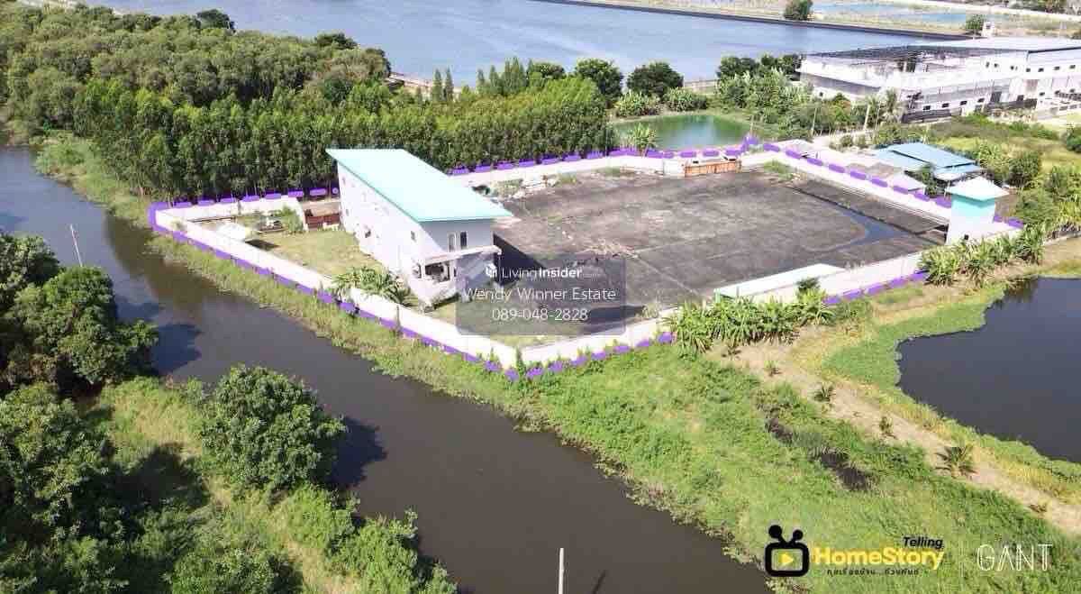 ขายที่ดินลาดกระบัง สุวรรณภูมิ : ขายที่ดินผังสีม่วง เจ้าของวิศวกรเยอรมันพัฒนาเเล้วออกเเบบเองรับโหลดรถเทรลเลอร์ ใกล้มอเตอร์เวย์ ใกล้สนามบินสุวรรณภูมิ 