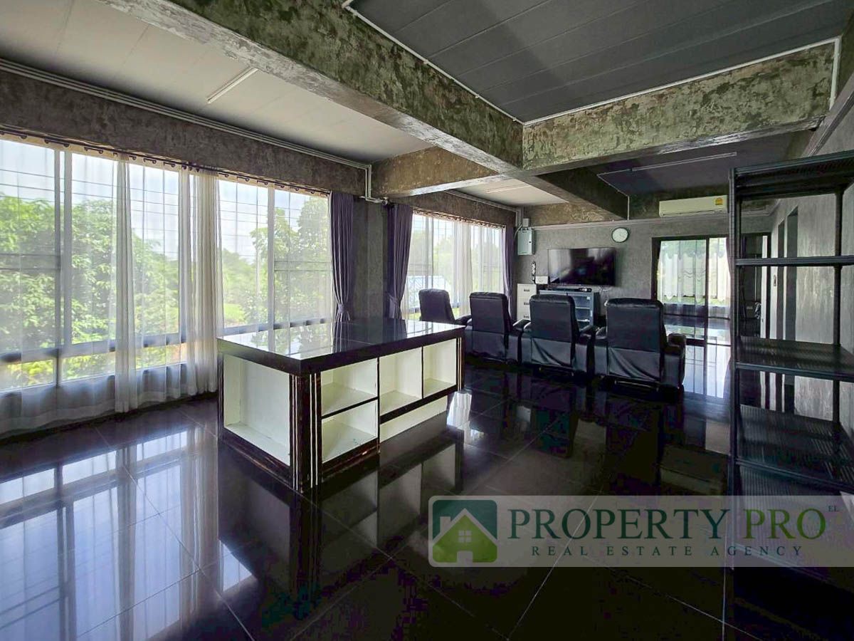 For SaleHousePathum Thani,Rangsit, Thammasat : House for Sale Rangsit Klong Luang, 5 bedroom 100 sqw 471 sqm Loft Style Near Thammasart University, Bangkok University, Future Park Rangsit : EL25S-011
