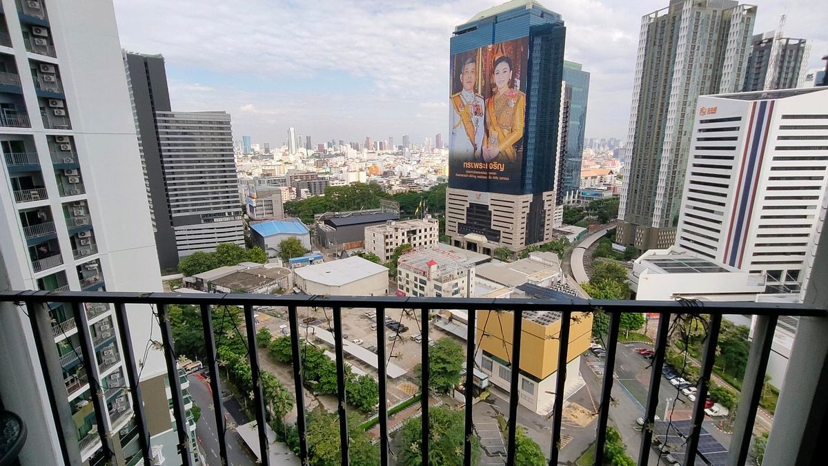 ให้เช่าคอนโดพระราม 9 เพชรบุรีตัดใหม่ RCA : 🔥ให้เช่าด่วน🔥เบ็ล แกรนด์ พระราม 9  เฟอร์นิเจอร์ครบพร้อมเข้าอยู่ ใจกลางพระราม 9